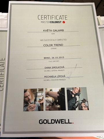 Certifikát 16